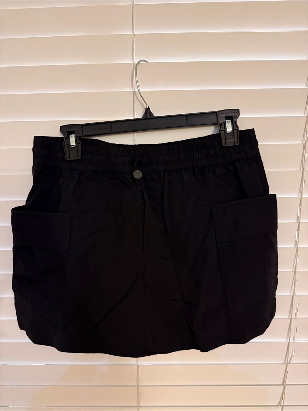 Zara Black Cargo Skort